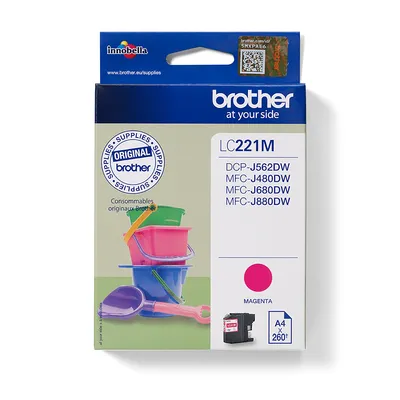 LC221M magenta Druckerpatrone