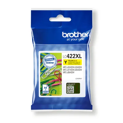 Brother LC-422XL Patrone Gelb
