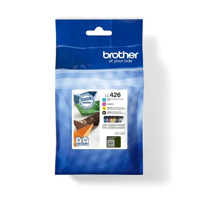 Tintenpatrone Brother LC426VAL Schwarz Cyan Magenta Gelb Multipack