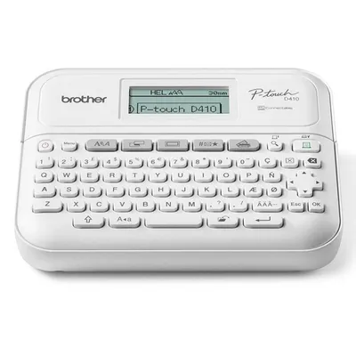 Brother PT-D410 Etikettendrucker Wärmeübertragung 180 x 180 DPI 20 mm/sek Kabelgebunden TZe QWERTY