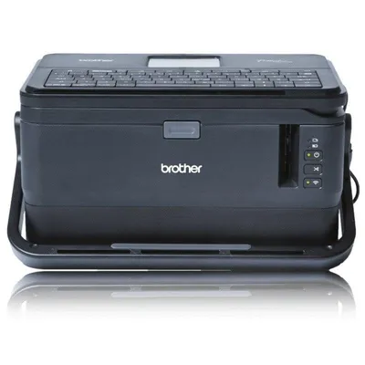 Thermische Etikettendrucker WiFi Brother PT-D800W mit Abnehmbarem Tastatur