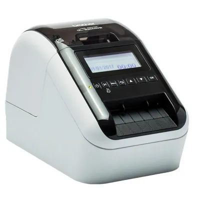 Brother QL-820NWBVMXX1 Etikettendrucker Thermodirekt Farbe 300 x 600 DPI 176 mm/sek Verkabelt & Kabellos Ethernet/LAN DK WLAN Bluetooth