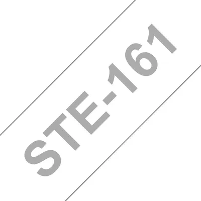Band für Etiketten Brother STE-161 Thermotransfer 3,6 cm x 3 m Schwarz