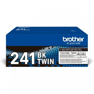 Brother TN-241BKTWIN Tonerkartusche 2 Stück(e) Original Schwarz