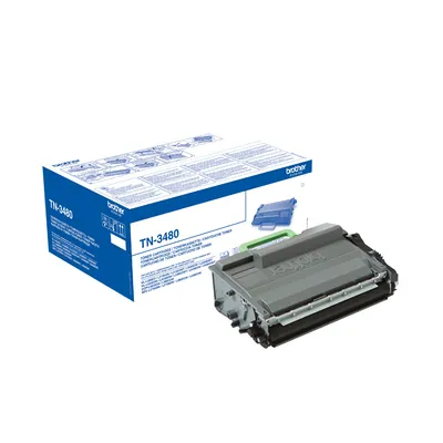 Tonerpatrone Brother TN-3480P Schwarz 8000 Seiten Original
