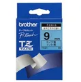 Etikettenband für Brother Gloss Laminated 9mm Black/Blue TZ Drucker