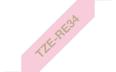 TZE-RE34 - gold auf rosa Schriftband