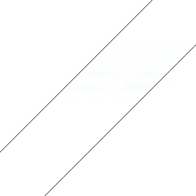 Brother TZe-145 Laminierband 18 mm x 8 m Weiß auf transparentem Grau