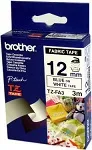 Band für Etikettendrucker Brother 12mm Blau/Weiß TZ