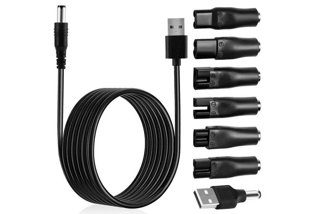 Bundviel USB Lade-/Netzkabel für Rasierer-Ladekabel Netzkabel