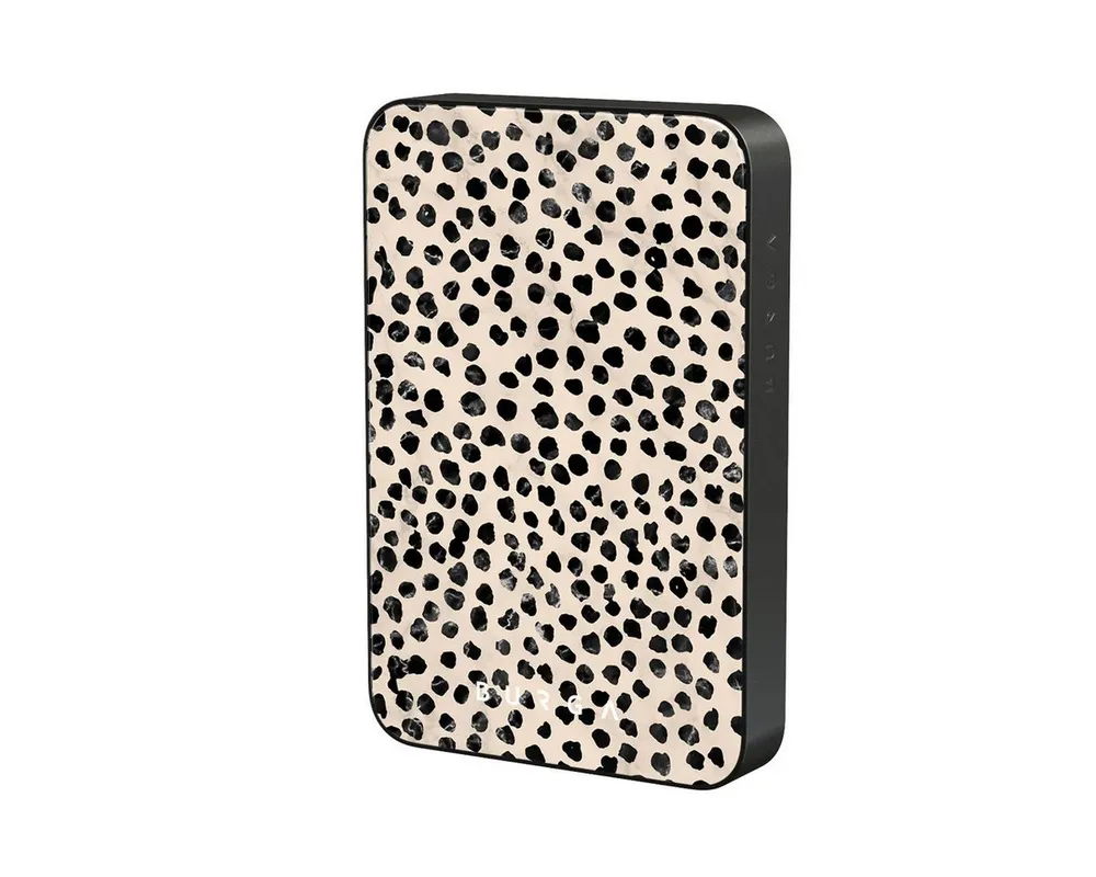 BURGA Almond Latte Magnetic Power Bank 5.000 m/Ah gunmetal Powerbank 5000 mAh