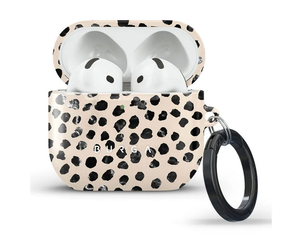 BURGA Kopfhörer-Schutzhülle Burga Hardcase Hülle Apple AirPods 4 - Almond Latte