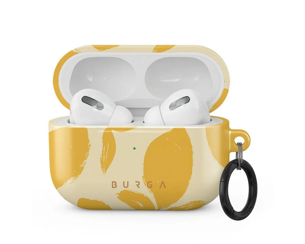 BURGA Kopfhörer-Schutzhülle Burga Hardcase Hülle Apple AirPods Pro - Lemon Tart