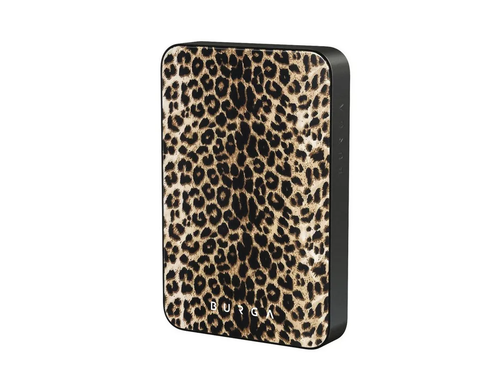 BURGA Player Magnetic Power Bank 5.000 m/Ah gunmetal Powerbank 5000 mAh
