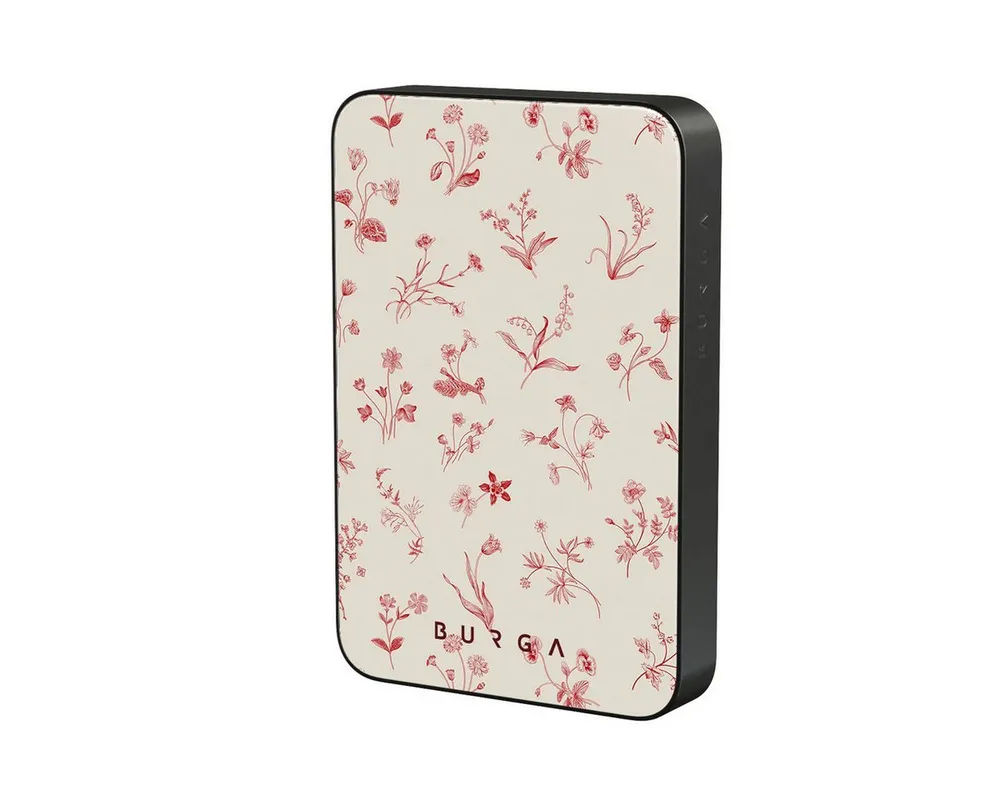 BURGA Prairie Magnetic Power Bank 5.000 m/Ah gunmetal Powerbank 5000 mAh