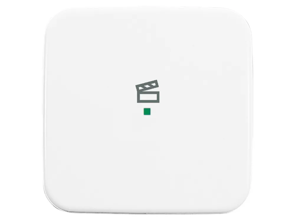 BUSCH-JAEGER Wippe 6233-10-214, Symbol Szene, free@home, alpinweiß