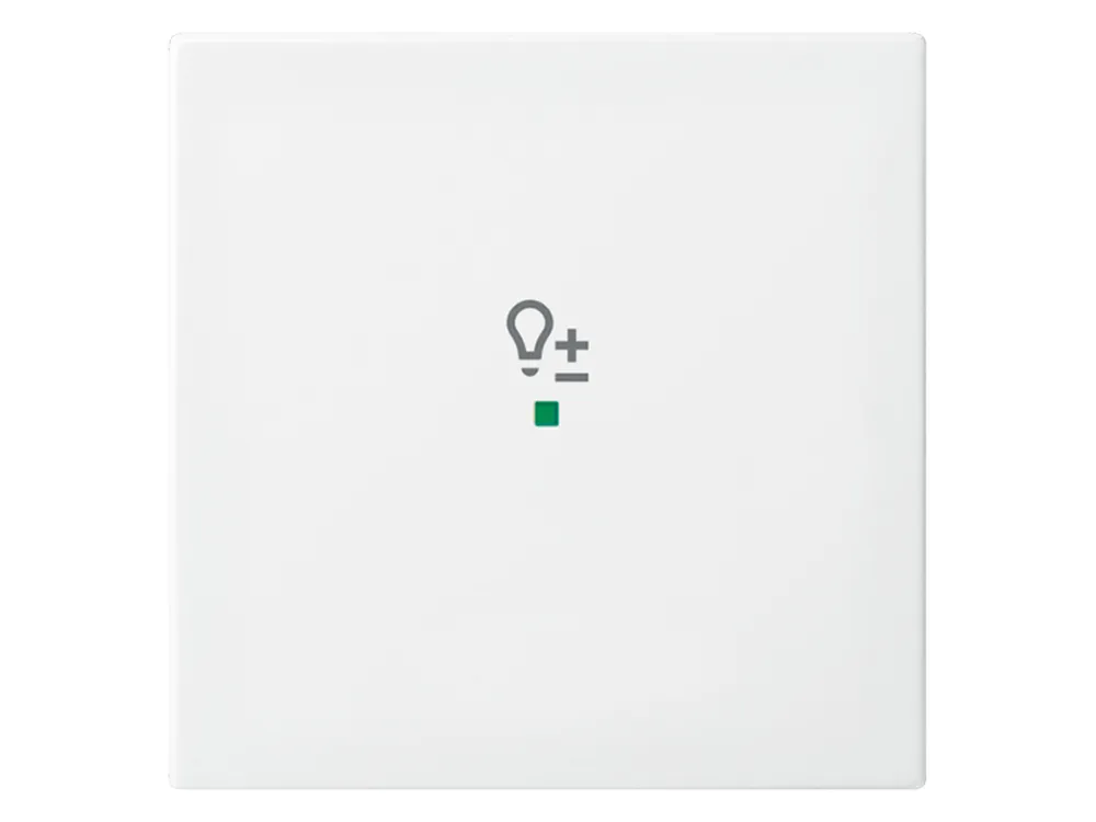 BUSCH-JAEGER Wippe 6234-10-914, Symbol Dimmer, free@home, alpinweiß