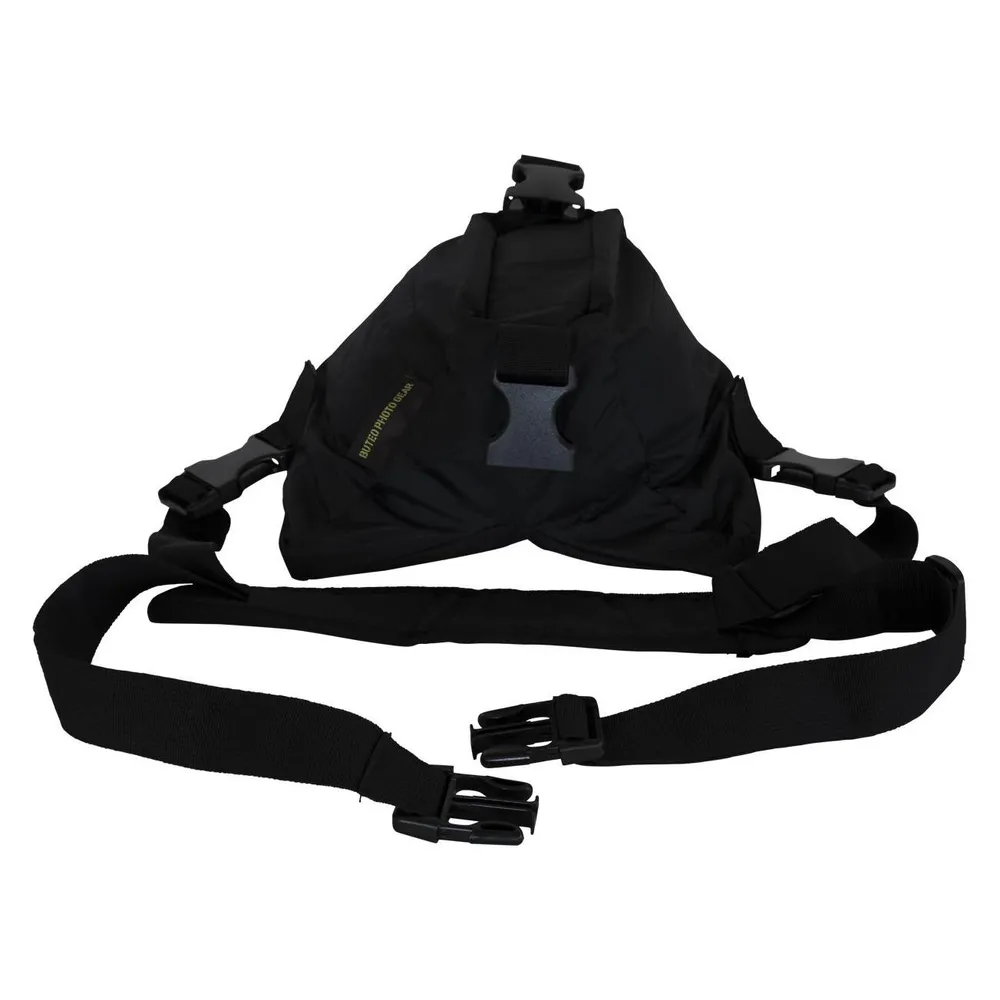 Buteo Photo Gear Bohnensack 1 Sattelmodell Schwarz mit Tragegurt