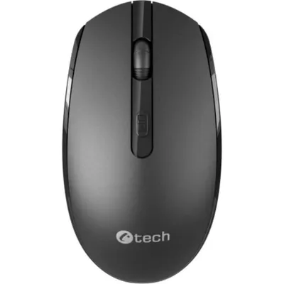 Ratón C-Tech WLM-15 Bluetooth RF Wireless 1600 DPI Schwarz Dual-Mode