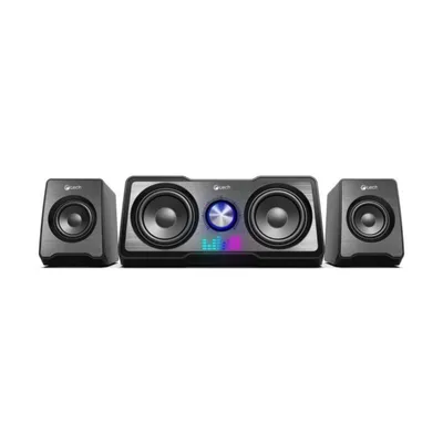Lautsprecher C-Tech 2.1 Kanal USB 16 W mit Drehregler kompakt