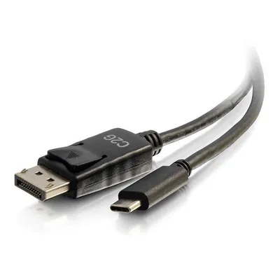 Kabeladapter USB-C auf DisplayPort C2G 1,8 m 4K 30 Hz schwarz