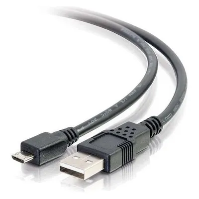 C2G 2 m (6.6ft) USB 2.0 A zu Micro-B-Kabel M/M - Schwarz (2m)
