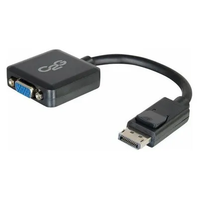 DisplayPort auf VGA Adapter aktiv C2G 20 cm schwarz