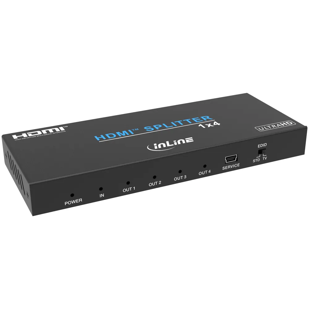 HDMI Splitter C2G InLine 1x4 4K UHD 60Hz