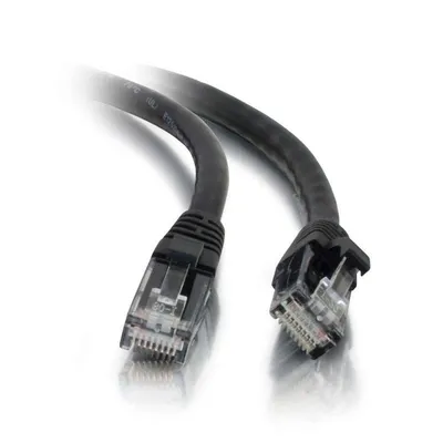 Netzwerkkabel Cat5e UTP 5 m C2G mit Hakenfangschutz schwarz