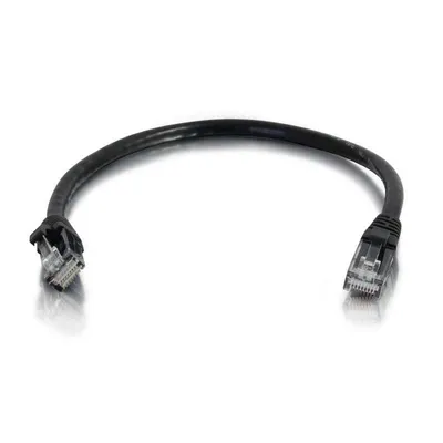 Netzwerkkabel Cat6 UTP 0,5 m C2G mit Hakenverhinderung schwarz