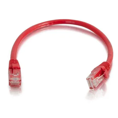 Netzwerkkabel C2G Cat6 U/UTP 5 m Rot