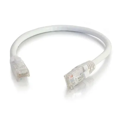 Netzwerkkabel Cat6 UTP 2 m C2G weiß mit Hakenverhinderung