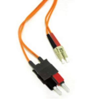 LC/SC Duplex 62.5/125 Multimode Glasfaserpatchkabel 2m C2G