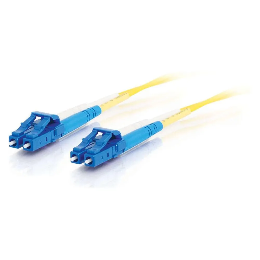C2G LC-LC 9/125 OS1 Duplex Singlemode PVC Fiber Optic Cable (LSZH) (3 m)