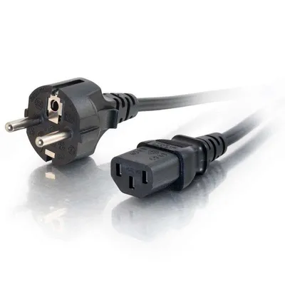 Netzkabel C2G 2 m CEE7/7 an C13 16 AWG