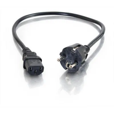 Netzkabel C2G 10 m, Stecker Buchse, schwarz