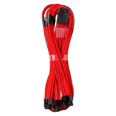 CableMod C-Series PRO ModMesh 12VHPWR auf 3x PCI-e Kabel für Corsair - 60cm, rot