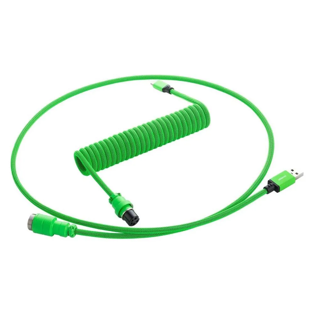 CableMod Pro Coiled Keyboard Cable USB-C zu USB Typ A, Viper