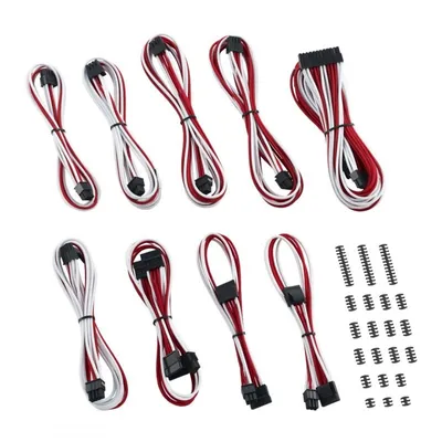 CableMod ModMesh Classic Stromkabel-Kit für ASUS, weiß/rot