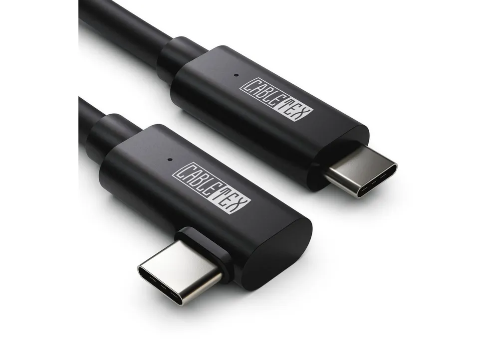 CABLETEX 5m Kabel für Meta Quest 3 Link, Oculus Quest 2, PICO 4 etc USB 3.2 Spielkonsolenzubehörkabel, USB-C, USB C, USB-C, USB C (500 cm), Aufladen+Spielen
