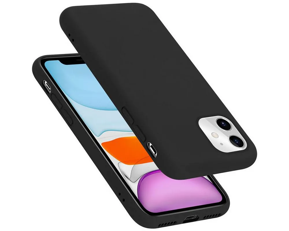 Cadorabo Handyhülle für iPhone 11 Hülle Apple iPhone 11, Flexible Hülle TPU Silikon Schutzhülle Back Cover Case