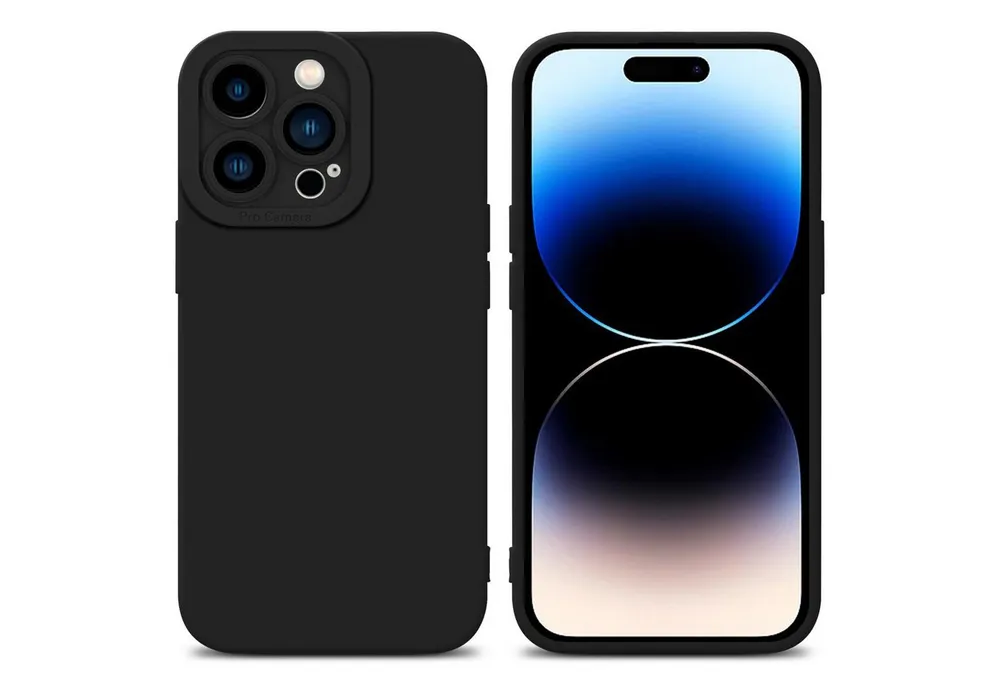 Cadorabo Handyhülle für iPhone 14 PRO MAX Hülle Apple iPhone 14 PRO MAX, Hülle Schutzhülle TPU Silikon Case Cover