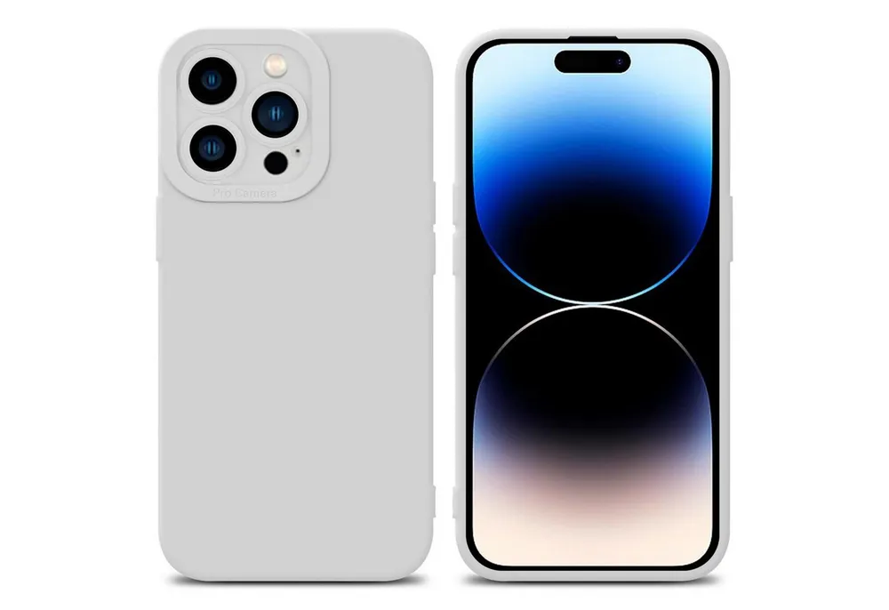 Cadorabo Handyhülle für iPhone 14 PRO MAX Hülle Apple iPhone 14 PRO MAX, Hülle Schutzhülle TPU Silikon Case Cover