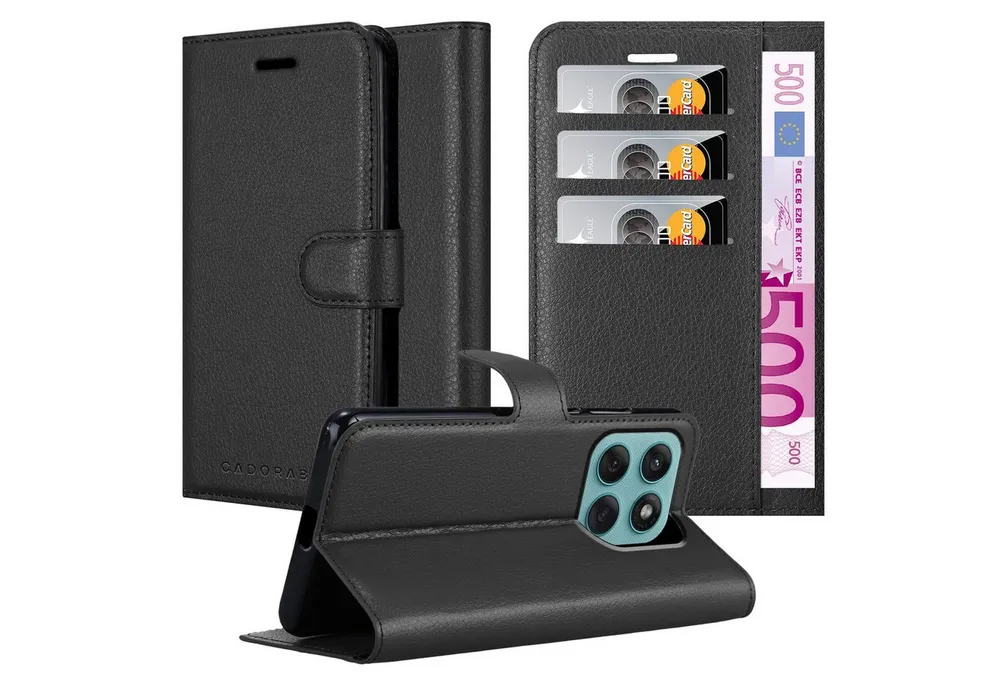 Cadorabo Handyhülle für Motorola Moto Edge 60 Fusion / Edge 60 Hülle Motorola Moto Edge 60 Fusion / Edge 60, Hülle Schutzhülle mit Standfunktion, Kartenfach und Magnetverschluss