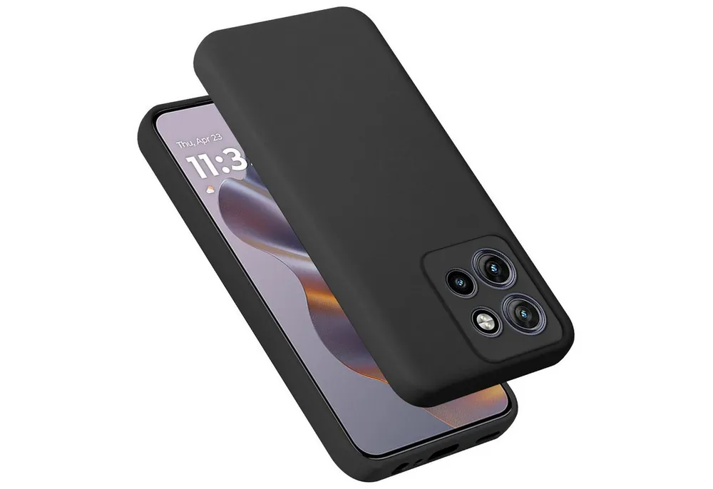 Cadorabo Handyhülle für Motorola Moto Edge 50 Neo Hülle Motorola Moto Edge 50 Neo, Flexible Hülle TPU Silikon Schutzhülle Back Cover Case
