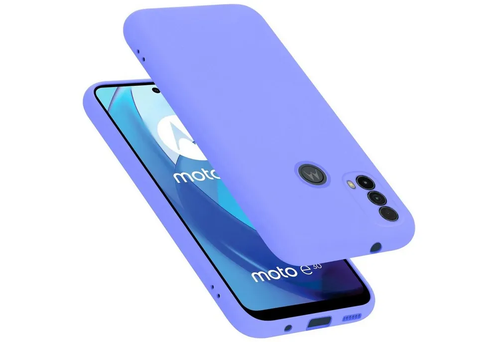 Cadorabo Handyhülle für Motorola MOTO E20 / E30 / E40 Hülle Motorola MOTO E20 / E30 / E40, Flexible Hülle TPU Silikon Schutzhülle Back Cover Case