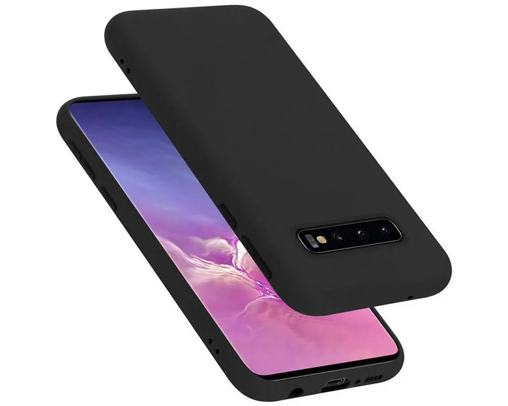 Cadorabo Handyhülle für Samsung Galaxy S10 4G Hülle Samsung Galaxy S10 4G, Flexible Hülle TPU Silikon Schutzhülle Back Cover Case