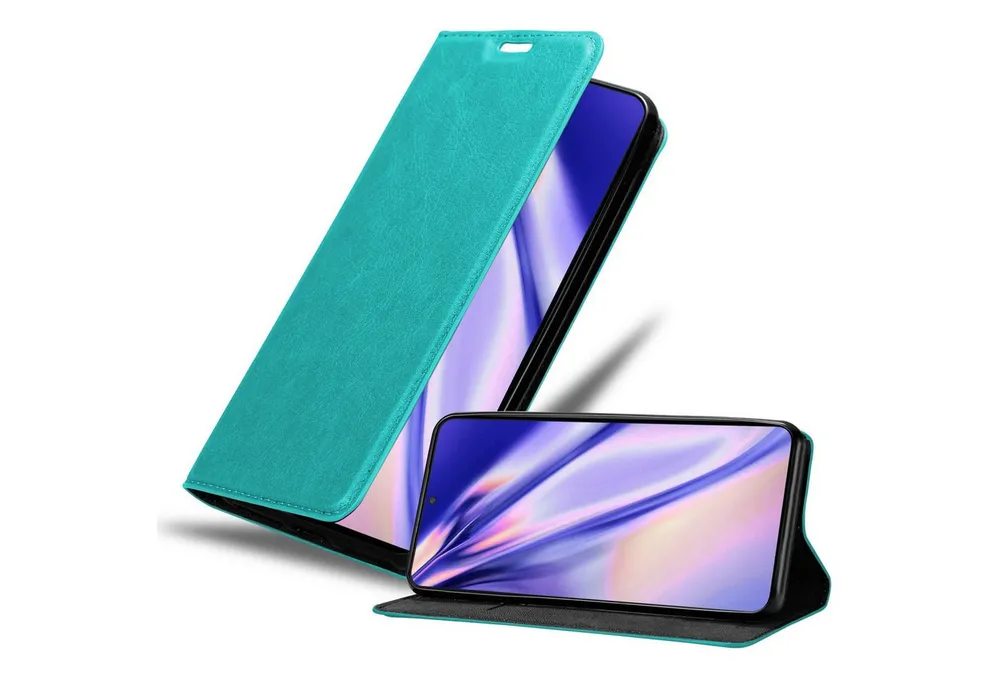 Cadorabo Handyhülle für Samsung Galaxy S22 Hülle Samsung Galaxy S22, Hülle Schutzhülle mit Standfunktion, Magnetverschluss und Kartenfach