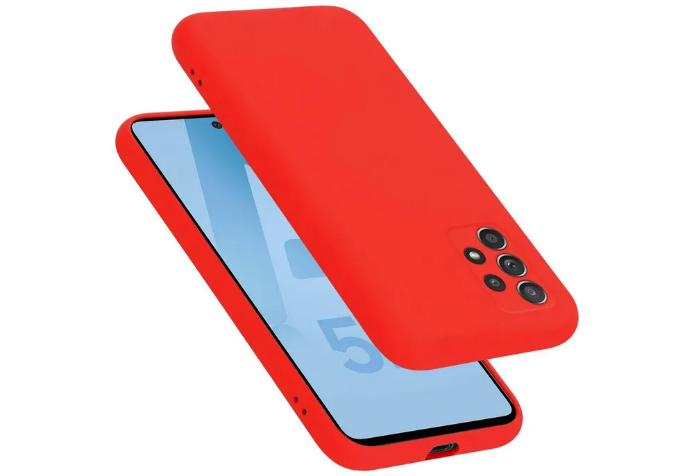 Cadorabo Handyhülle für Samsung Galaxy A52 (4G / 5G) / A52s Hülle Samsung Galaxy A52 (4G / 5G) / A52s, Flexible Hülle TPU Silikon Schutzhülle Back Cover Case