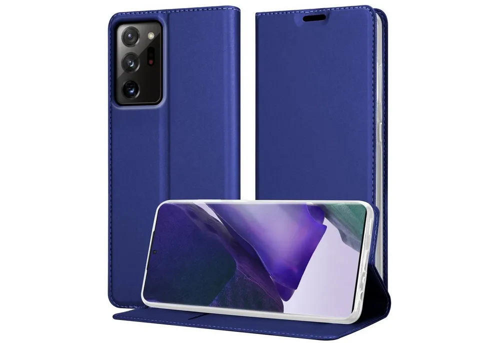 Cadorabo Handyhülle für Samsung Galaxy NOTE 20 ULTRA Hülle Samsung Galaxy NOTE 20 ULTRA, Schutzhülle Hülle mit Standfunktion, Magnetverschluss und Kartenfach